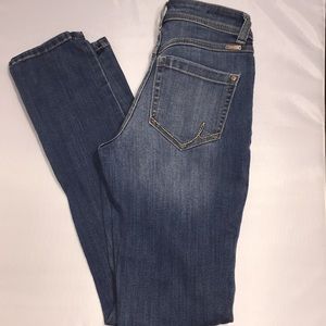 INC denim skinny leg regular fit jeans